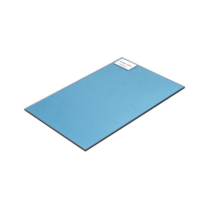 Seeblau hellblau Anti-UV Duschbaum Glas dekoratives Glas Blau Glas