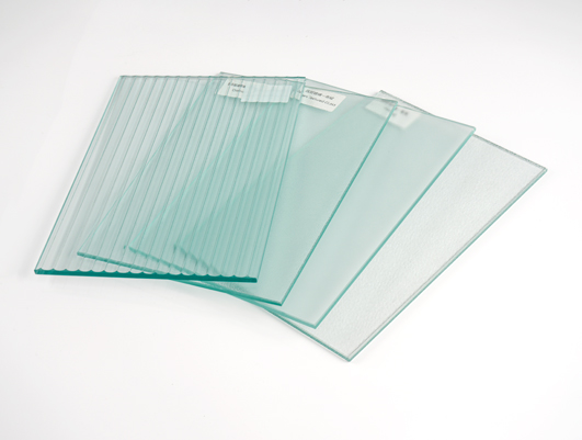 Gemustertes Glas